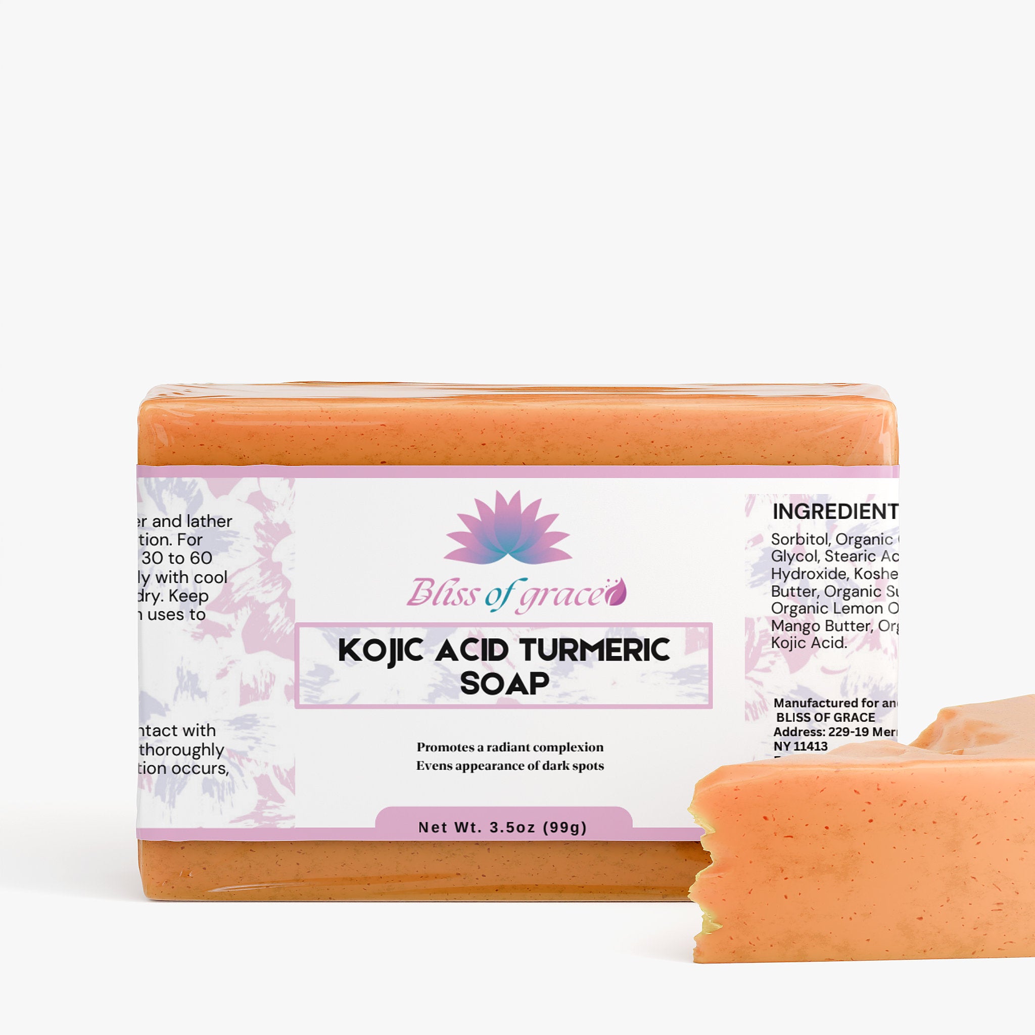 Kojic Acid & Turmeric Soap