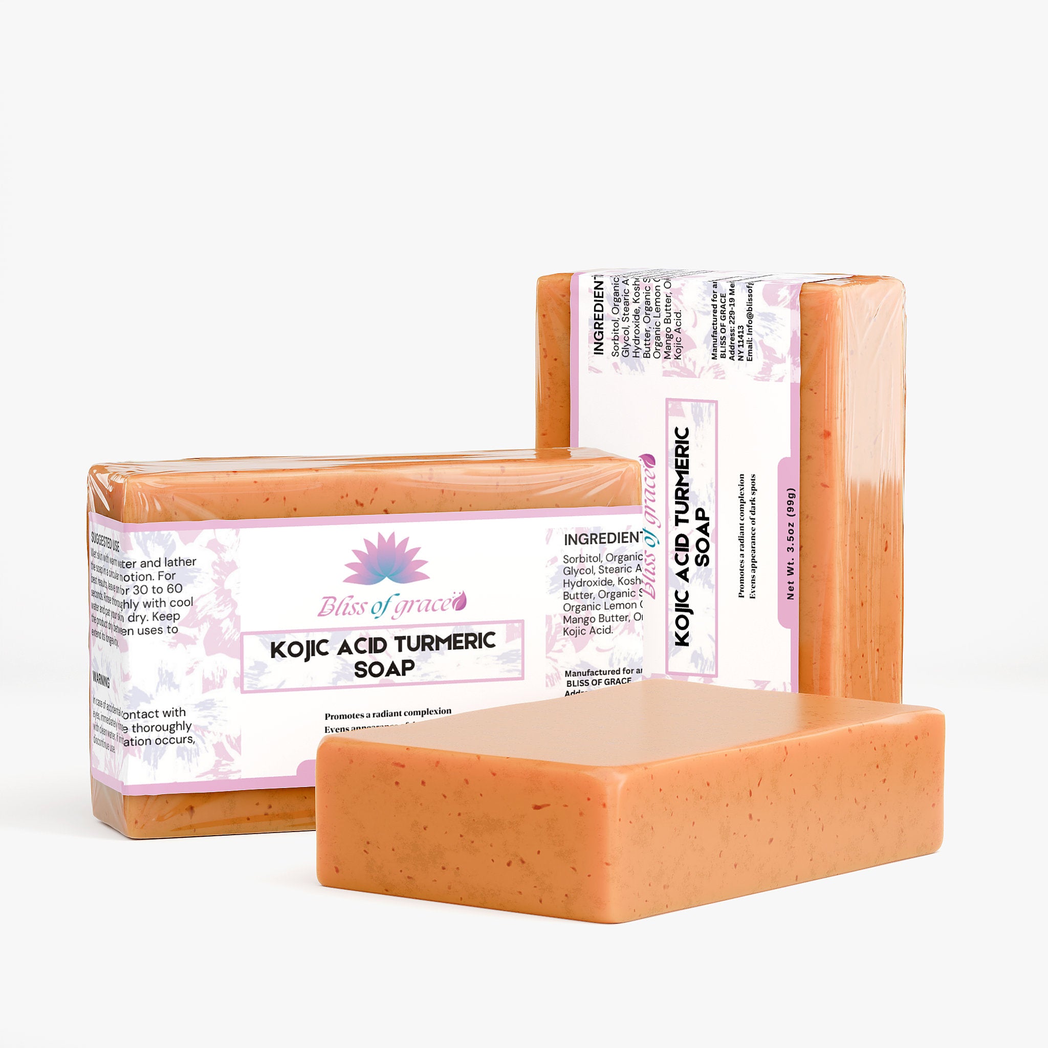 Kojic Acid & Turmeric Soap